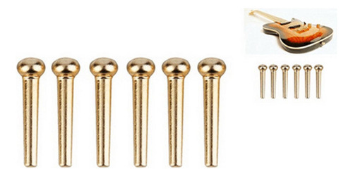 Pieles De Guitarra Pins De Puentes De Guitarra Clavos,