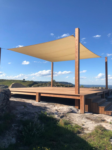 Tela Toldo Shade Sombreamento Sombralux 4x4 Cores