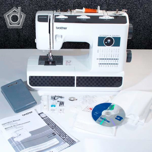 Máquina De Coser Brother St371hd - Trabajo Pesado