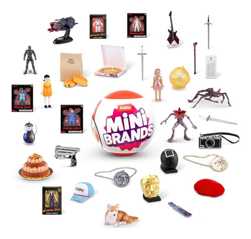 Mini Brands Netflix Capsula Con 5 Mini Figuras Sorpresa