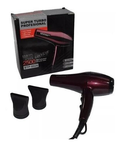 Secador Super Turbo Profesional Stp-8926 Cabello Env Inmedia