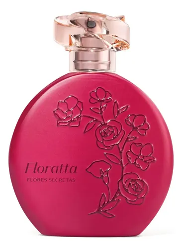 FLORATTA FLORES SECRETAS FRAGRâNCIA DELICADA FLORAL FRUTAL O BOTICáRIO 75ML