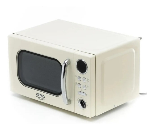 Microondas Atma Vintage MD1820VN blanco 20L 220V