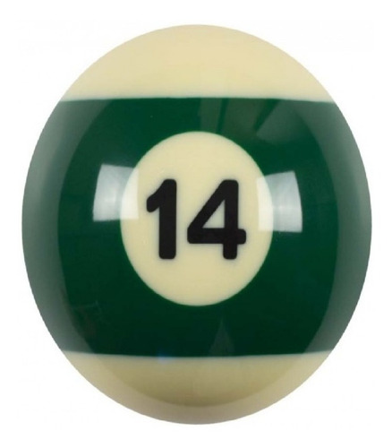 Bola #14 Rayada Billar ¡envio Gratis!