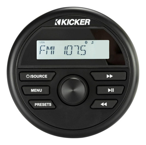 Receptor Multimedia Digital Kicker Con Orificio De Calibre 4