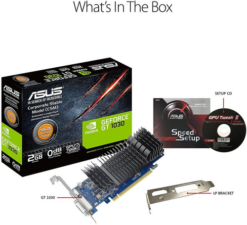 Tarjeta De Video Asus 1030 2gb Ddr5