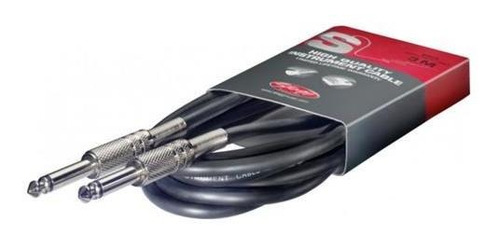 Cable Plug Guitarra Y Bajo 3 Metros