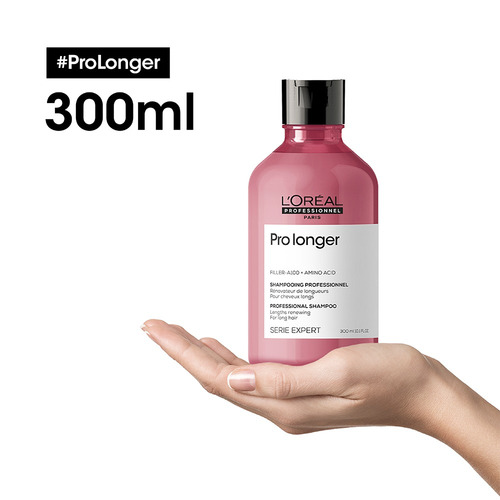 Imagen 2 de 6 de Shampoo L'oréal Professionnel Serie Expert Pro Longer En Botella De 300ml Por 1 Unidad