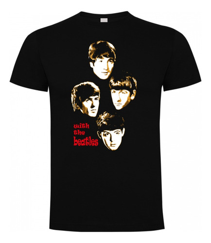 Polera 100% Algodon Manga Corta - Rock - The Beatles 03