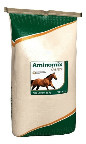 Aminomix Haras Suplemento Vitamínico Mineral Aminoácido 25kg