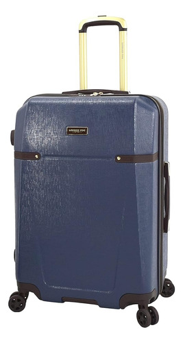 London Fog Brentwood Ii Spinner Hardside Expandible, Azul, 2