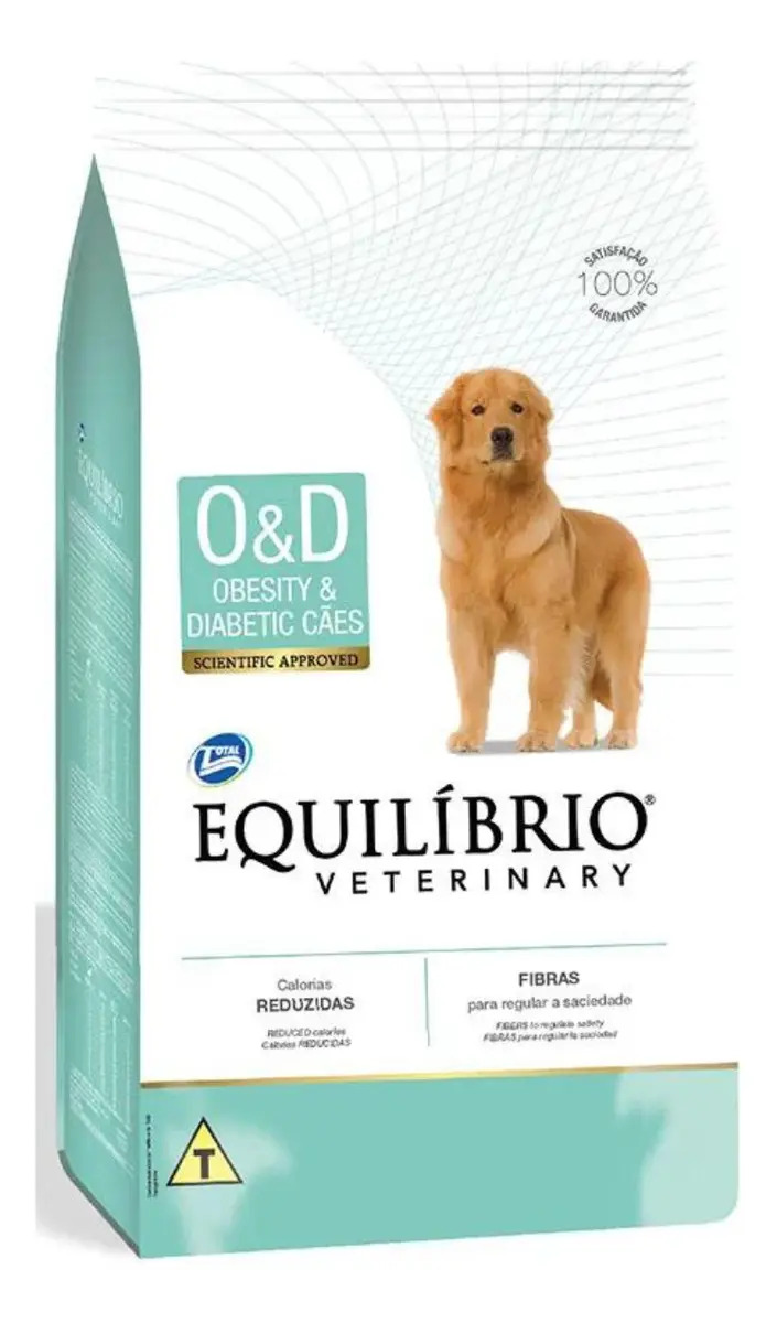 Ração Equilíbrio Veterinary Obesity & Diabetic Cães 7,5 kg