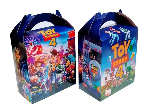 Toy Story 80 Cajas Dulceras Bolos Artículos De Fiestas