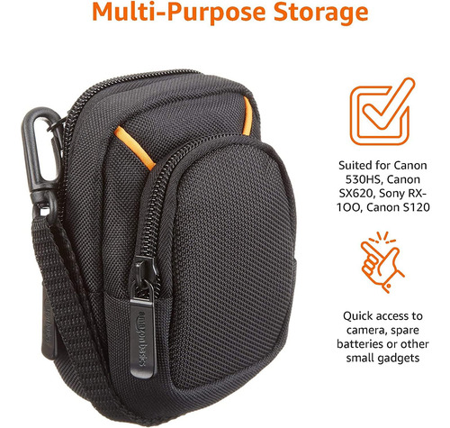 Funda Mediana Para Cámara Réflex Digital Amazon Basics, 5...