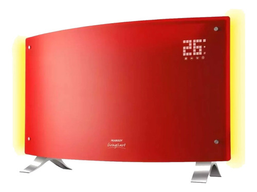 Imagen 1 de 6 de Calefactor Peabody Electrico Vitroconvector Digital Led 2000