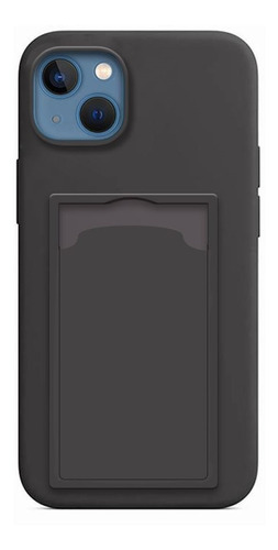 Protector Funda Para iPhone 13 Mini Wallet Negro