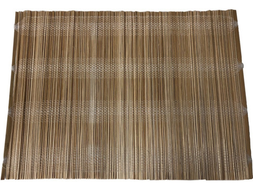 Individuales De Bambú Set X4 Distintos Colores 45x30cm