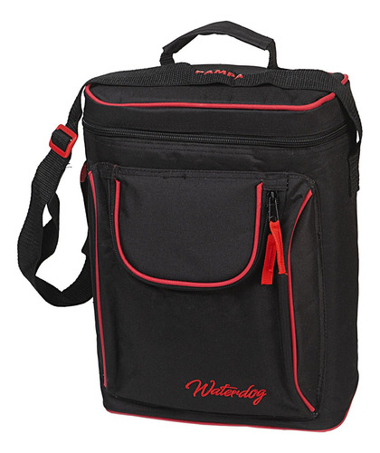 Bolso Matero Waterdog Pampa Bk 12 Lts Negro