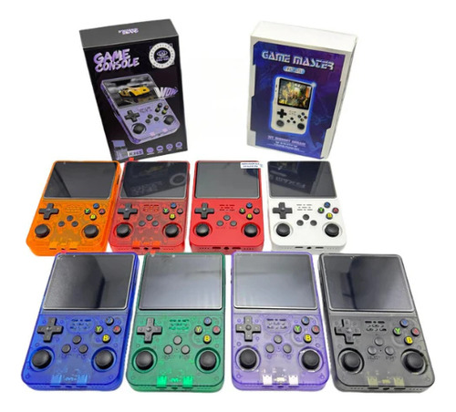 Nueva Version R36s Mas De 14.000 Juegos 30 Consolas Mod 2025 Negro