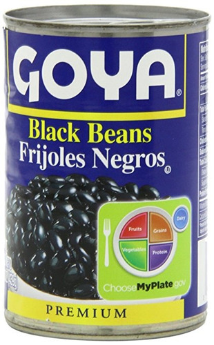 Frijoles Negros Goya - Frijoles Negros 15,5 Oz Paquete De 6