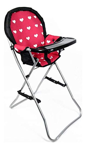 New York Doll Collection Dolls Mega Play Set Con Silla Alta