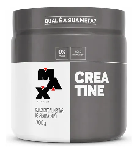 Creatina Monohidratada Max Titanium 300g