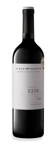 Vino Tinto Finca Ferrer Colección 1310mts Malbec 750ml