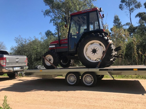 Imagen 2 de 14 de Trailer Temared Carplataform C/frenos 4.50 Mts 2700 Kg