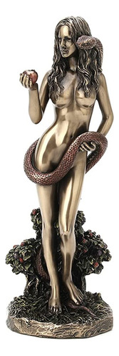 Veronese Design 9 5/8 Tall Eve In The Garden Of Eden Cold C