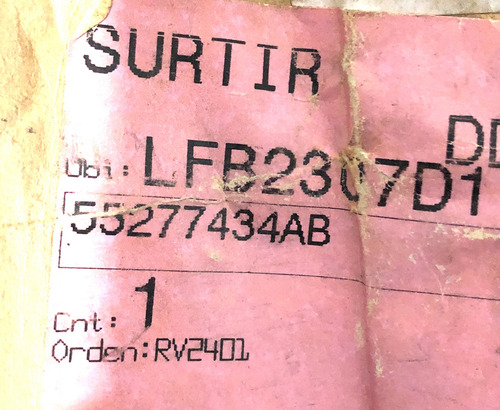 Emblema Puerta Del Ram 1500 55277434ab Lib5272 (Usado)
