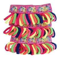 Comprar 144 Elásticos Rabico Xuxinha Tipo Meia Para Cabelo Atacado Cor Colorido Liso