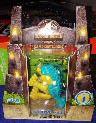 Imagen 6 de 6 de Mattel Jurassic World Camp Cretaceous Apatosaurus Imaginext