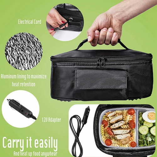 . Gift Portable Car Microwave 12v Heated Lunch Box