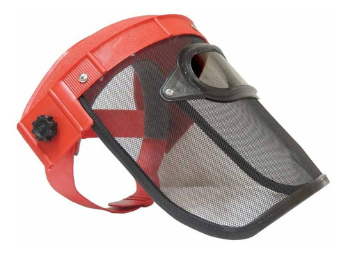 Imagen 2 de 2 de Careta De Malla Con Visor Para Guadaña