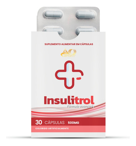 Insulitrol 1x30 Caps Suplemento Natural Sabor Without Flavor