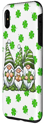Funda Para iPhone XS Max Three Gnome Plaid Plastico-02