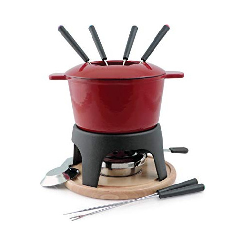 Swissmar F66705 Sierra Set De Fondue De Carne De Hierro Fund