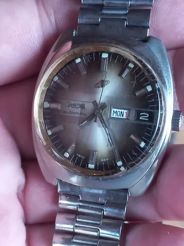 Relógio Enicar Swiss 24 Jewels Antigo De Coleção N/ Omega