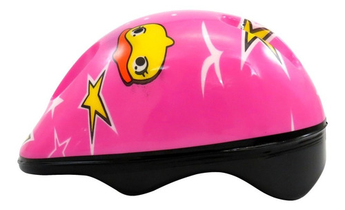 Imagem 3 de 5 de Capacete Infantil Rosa Bike Skate Patins Patinete Ajustavel