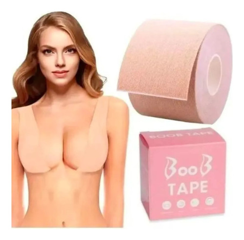 Cinta Adhesiva Levanta Busto Invisible Boob Tape 5 Mts