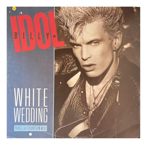 Billy Idol - White Wedding (megamix) | 12'' Maxi Single Vini