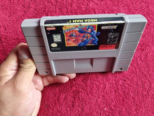 Megaman 7 Mega Man 7 Super Nintendo Snes Cartucho Original (Usado)