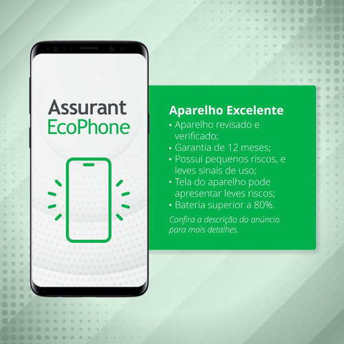 Usado: Samsung Galaxy A54 256gb Verde - Excelente Verde (Usado)