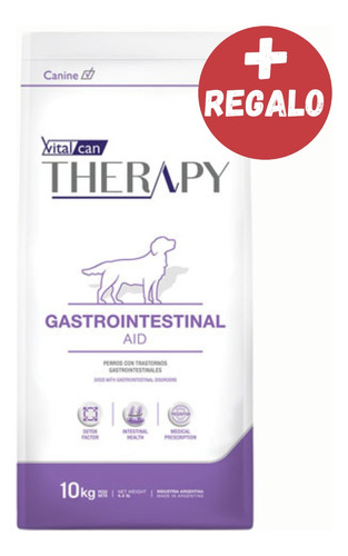Vitalcan Therapy Gastrointestinal Dog X 10 Kg - Happy Tails