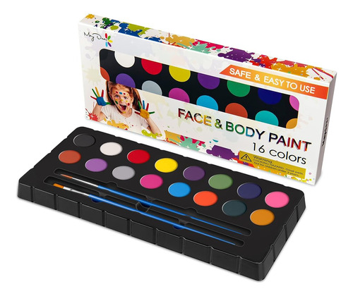 Maydear Kit De Pintura Facial A Base De Aceite Para Niños Ad