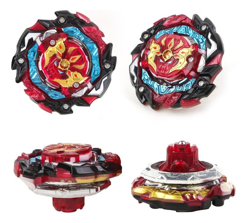 Mustybelt Bey Battling Gyro Launcher Y Spinning Tops Set - J