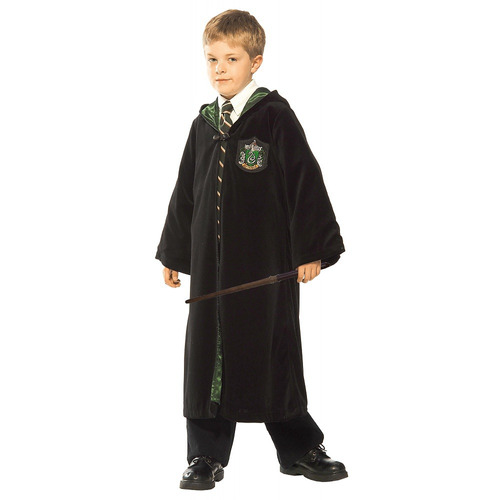 Disfraz Para Niño Bata Slytherin Talla Medium Harry Potter