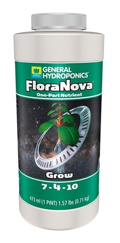 Floranova Grow 7-4-10 - 473ml - General Hydroponics