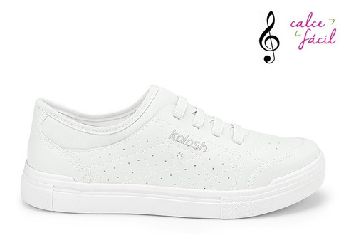 Imagem 2 de 3 de Tenis Feminino Branco Enfermagem Kolosh
