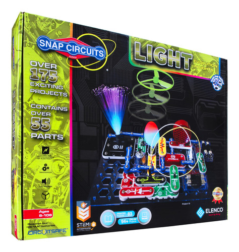 Snap Circuits - Kit De Exploración De Luces Electrónicas..